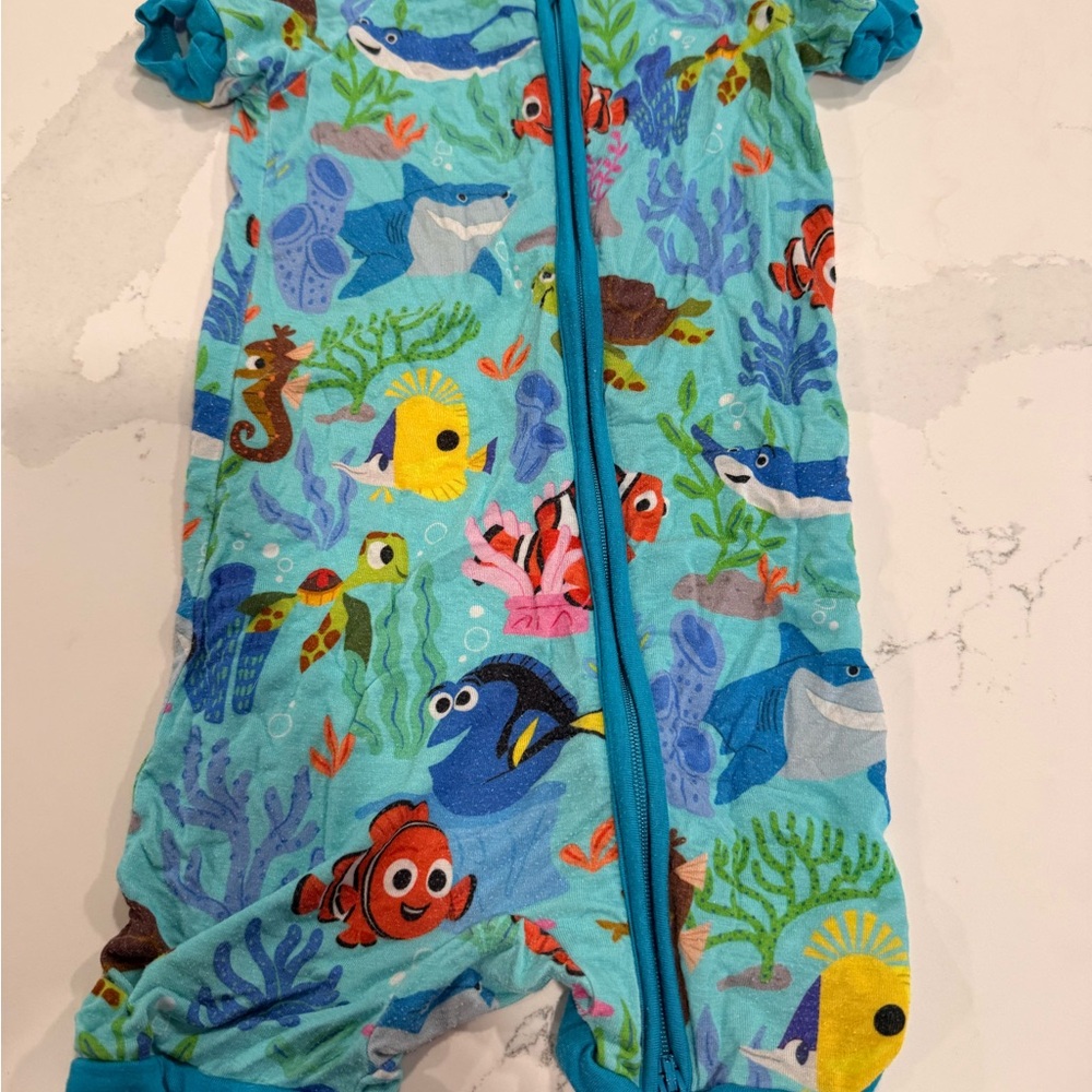 Little Sleepies Finding Nemo Pixar 2t shorty